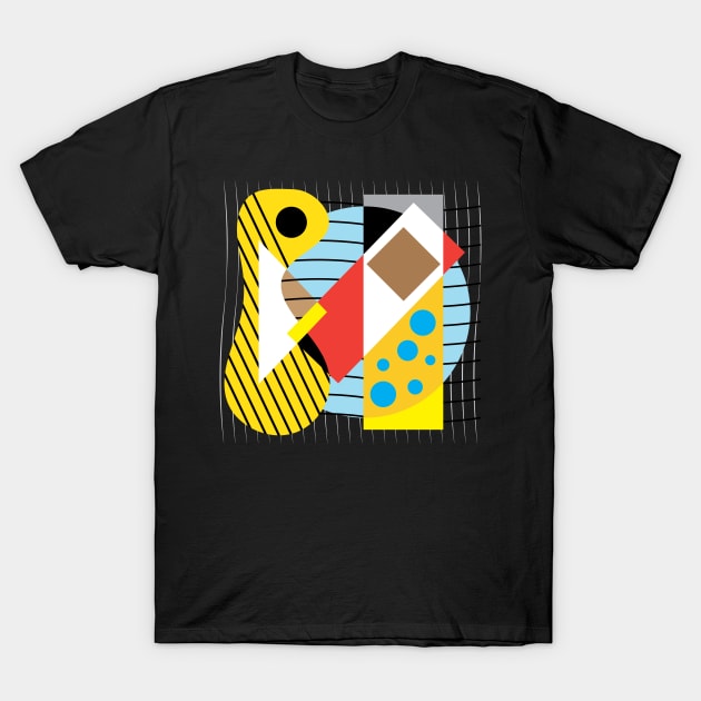 Beautiful Geometric Minimalist Abstract T-Shirt by ArticArtac